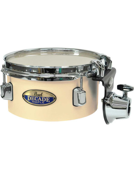 Pearl Decade Maple DMP0804ST/C215, 8" x 4" Melodic Tom, Satin Gold Meringue