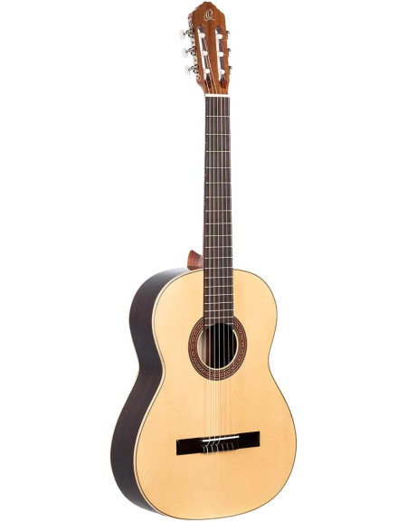 Ortega R210, FULL SIZE GUITAR SOLID SPRUCE/ MAHOGANY NATURAL