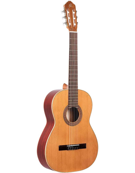 Ortega R200, FULL SIZE GUITAR SOLID CEDAR/ PALO-ROJO NATURAL