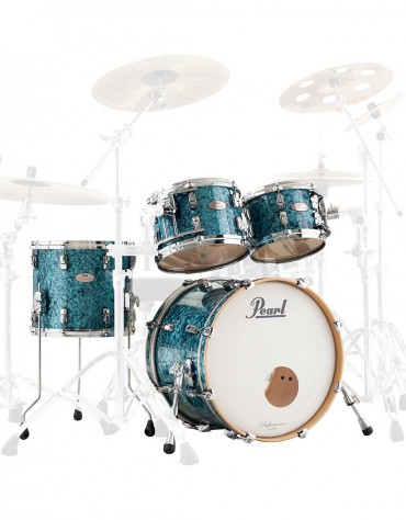 Pearl Reference RF904XEP/C736, 4-Piece Shell Set, Turquoise Pearl