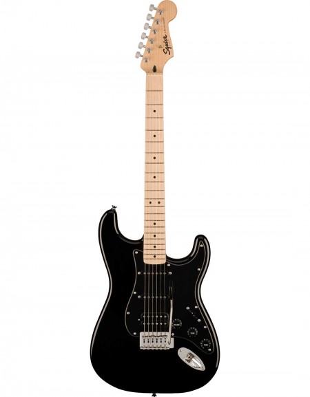 Squier Sonic® Stratocaster® HSS, Maple Fingerboard, Black
