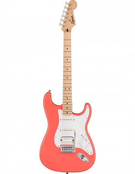 Squier Sonic® Stratocaster® HSS, Maple Fingerboard, Tahitian Coral
