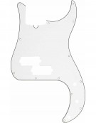 Fender 13-Hole Multi-Ply Modern-Style Precision Bass® Pickguards, Parchment