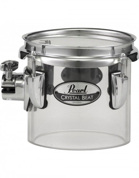 Pearl CRB0655ST, Crystal Beat 6x5.5" Concert Tom, Ultra Clear