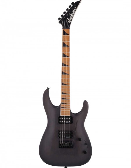 Jackson JS SERIES DINKY® ARCH TOP JS24 DKAM, Caramelized Maple, Black Stain