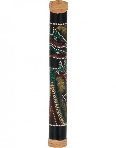 Pearl PBRSP-16/693, 16" Bamboo Rainstick, Hidden Spirit hand painted