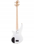 Jackson JS SERIES SPECTRA BASS JS3, Laurel Fingerboard, Snow White / Gold