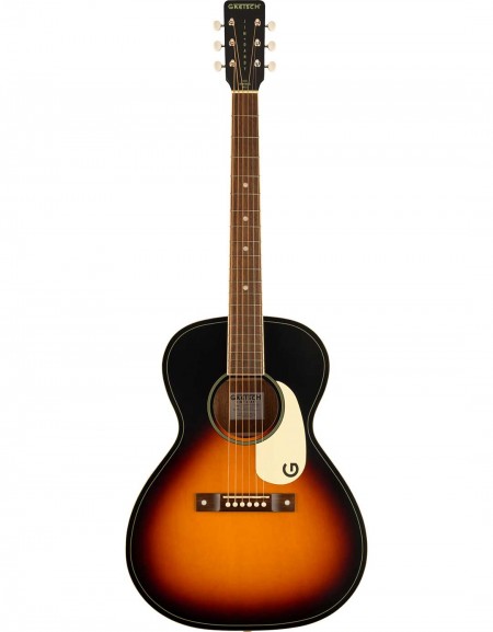 Gretsch Jim Dandy™ Concert, Walnut Fingerboard, White Pickguard, Rex Burst