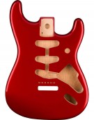 Fender Classic Series 60's Stratocaster® SSS Alder Body Vintage Bridge Mount - Candy Apple Red