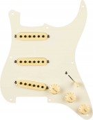 Fender Pre-Wired Strat® Pickguard, Eric Johnson Signature, 1-Ply Parchment