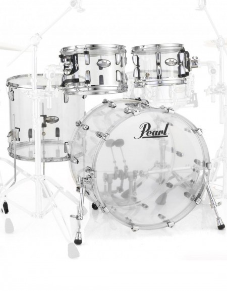 Pearl Crystal Beat Series CRB524P/C730, 4-Piece Shell Set, Ultra Clear