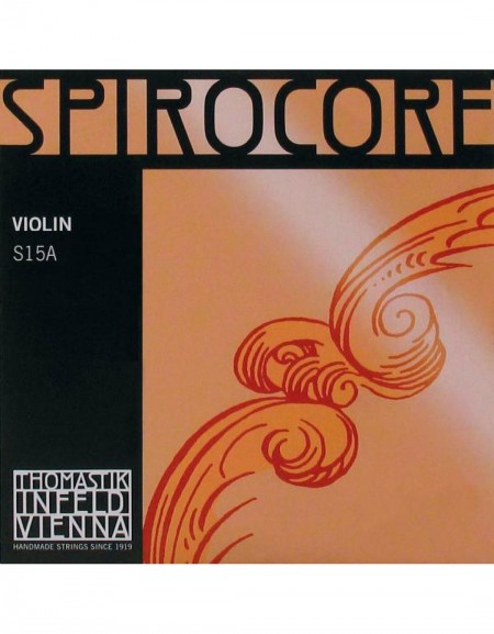 Thomastik 633.731, 4/4 Spirocore S15A violin string set