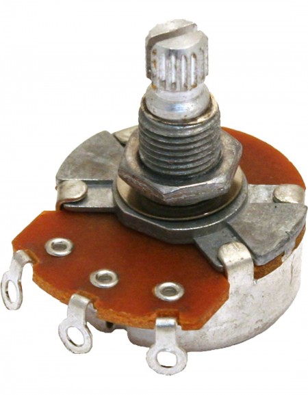 Gewa 943.050, 250 kOhm,  A logarithmic Partsland potentiometer