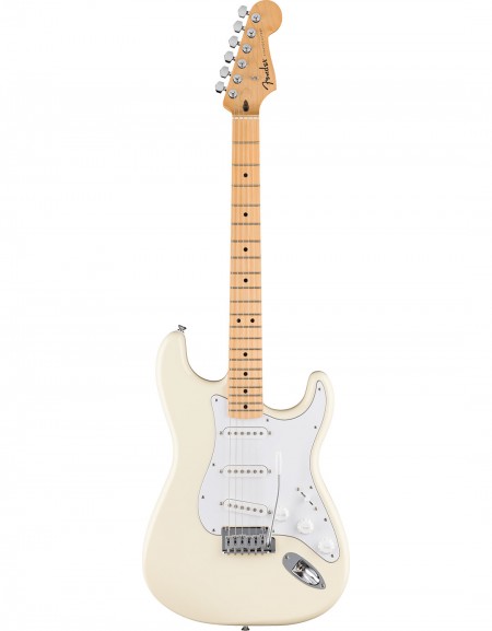 Fender Standard Stratocaster®, Maple Fingerboard, Olympic White