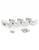 Fender Pure Vintage '70s Bass Tuning Machine Set, Nickel