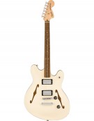 Squier Affinity Series® Starcaster® Deluxe, Indian Laurel Fingerboard, Olympic White