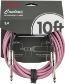 Fender Contour™ Series Instrument Cables, Burgundy Mist
