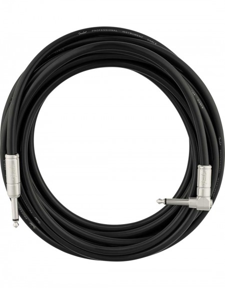 Fender 18.6ft Professional Series Kill Switch Instrument Cable, Black