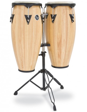 Latin Percussion LP646NY-AW, LP801.000, City Series Conga Set, Natural