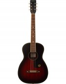 Gretsch Jim Dandy™ Parlor, Walnut Fingerboard, Black Pickguard, Deep Cherry Burst