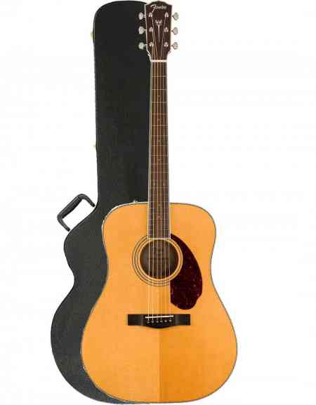 Fender PM-1 Standard Dreadnought, Ovangkol Fingerboard, Includes Deluxe Hardshell Case, Natural