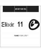 Elixir 13011, (.011) Anti-Rust Plain Steel Single String