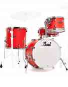 Pearl DMP984P/C899 Decade Maple, 4-Piece Shell Set, Matte Racing Red