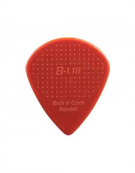 Gewa JAZZ B medium shape D-Grip Pick Janicek Nylonpicks